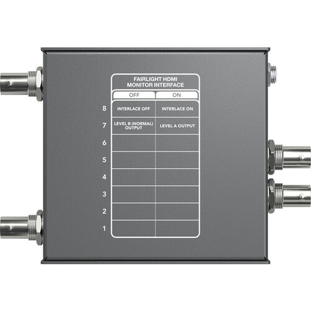 Blackmagic Fairlight Interface moniteur HDMI