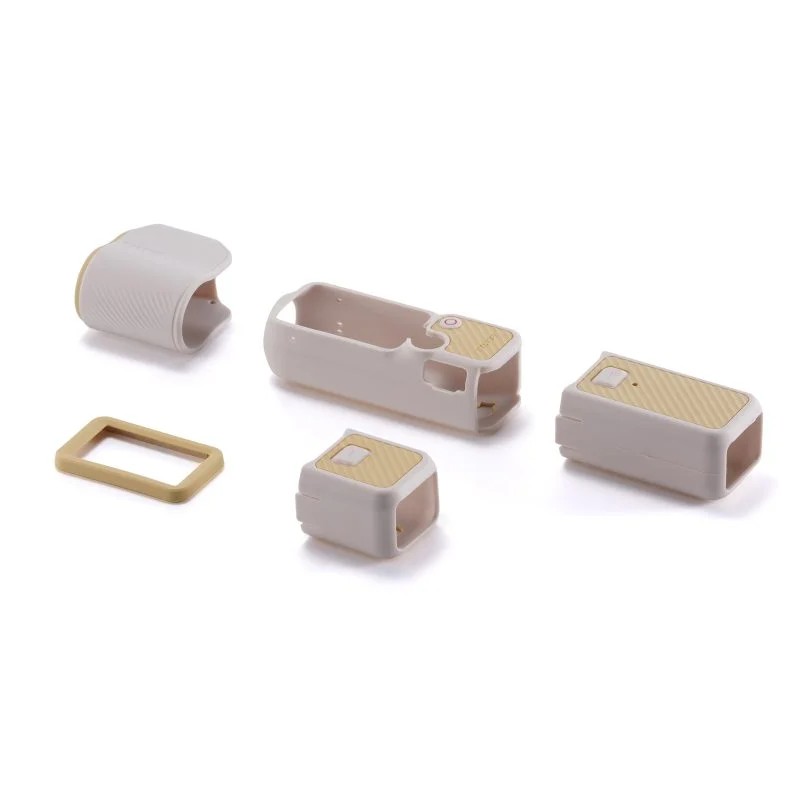 Tilta Housse de protection en silicone pour DJI Osmo Pocket 4 Power Kit - Beige sable