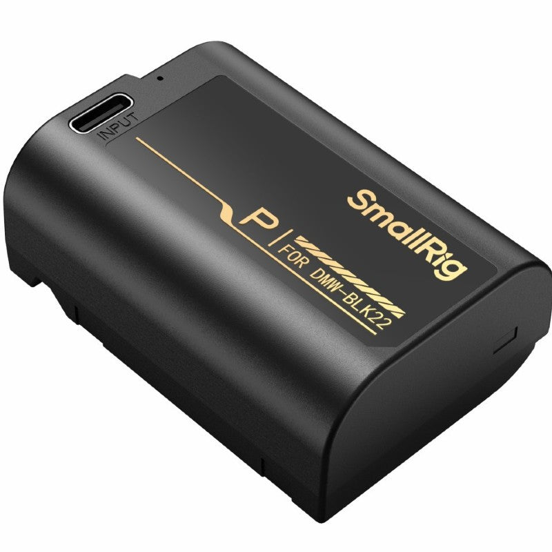 SmallRig 6098 Camera Battery mit USB-C Charging für Panasonic LUMIX DMW-BLK22