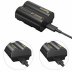 SmallRig 6096 Appareil Photo Batterie avec USB-C Charge pour FUJIFILM NP-W235