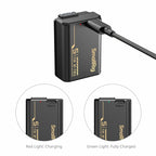 SmallRig 6097 Appareil Photo Batterie avec USB-C Charge pour Sony NP-FW50