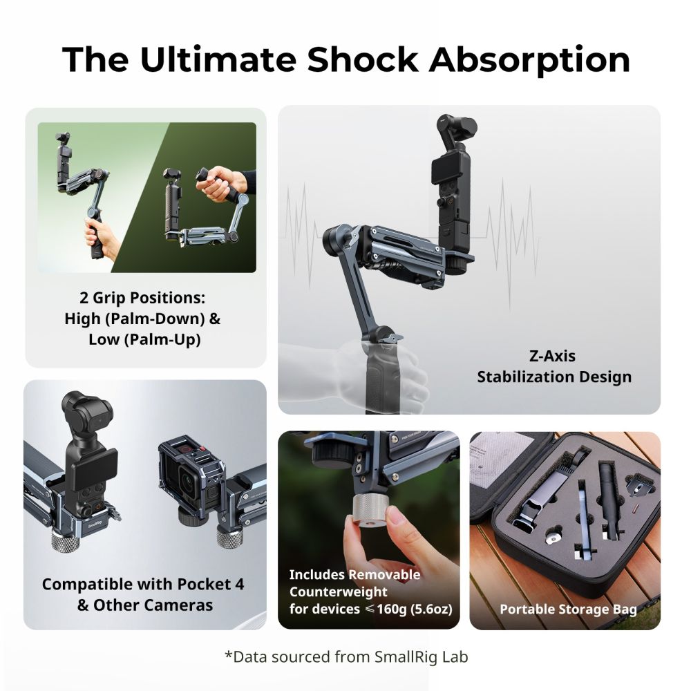 SmallRig 5508 Support d'amortisseur portatif