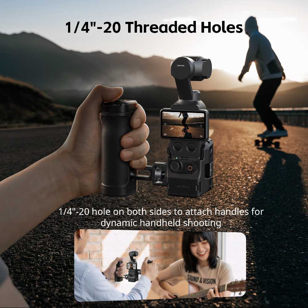 SmallRig 6002 Cage für DJI Osmo Pocket 4 (Basic Edition)