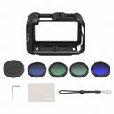 SmallRig 6374 Advanced Camera Cage Kit mit Filters für DJI Osmo Action 6