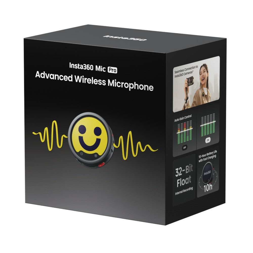 Insta360 Mic Pro Sender - Graphite Black