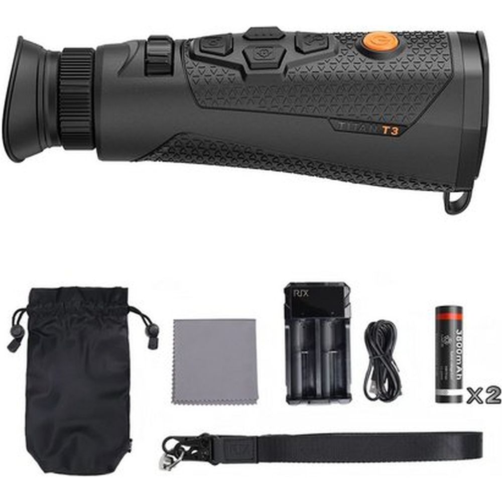 Rix Optics Titan T3 LRF Monoculaire d'imagerie thermique (télémètre)