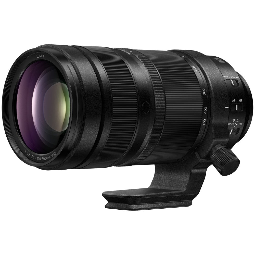 Panasonic Lumix S9 Gehäuse Smokey White + Lumix S 100-500mm f/5-7.1