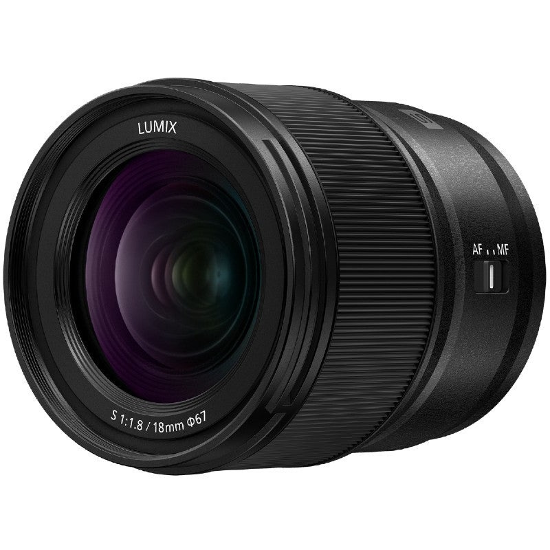 Panasonic Lumix S9 Gehäuse Titanschwarz + Lumix S 18mm f/1.8