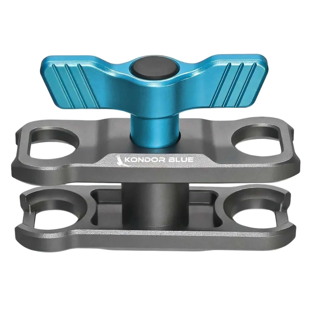 Kondor Blue Cine Magic Arm Center Clamp – Gris Sidéral