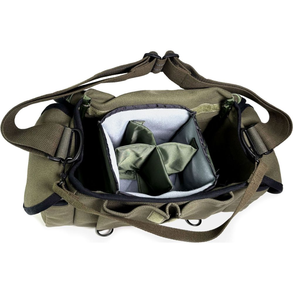 Domke F-2 Basketwave Édition Spéciale, olive, sac d'épaule