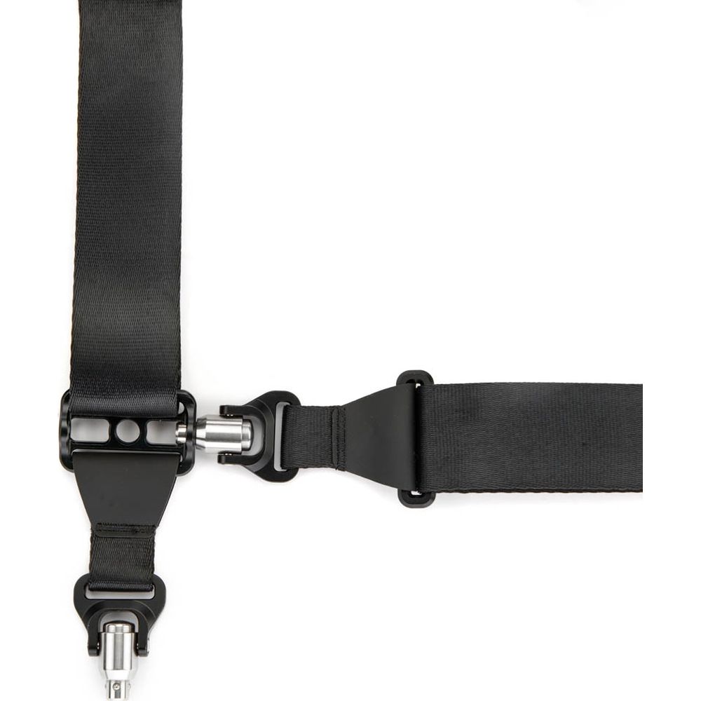 3 Legged Thing AXIS 44 Gepolsterter Nacken- und Schultergurt Obsidian