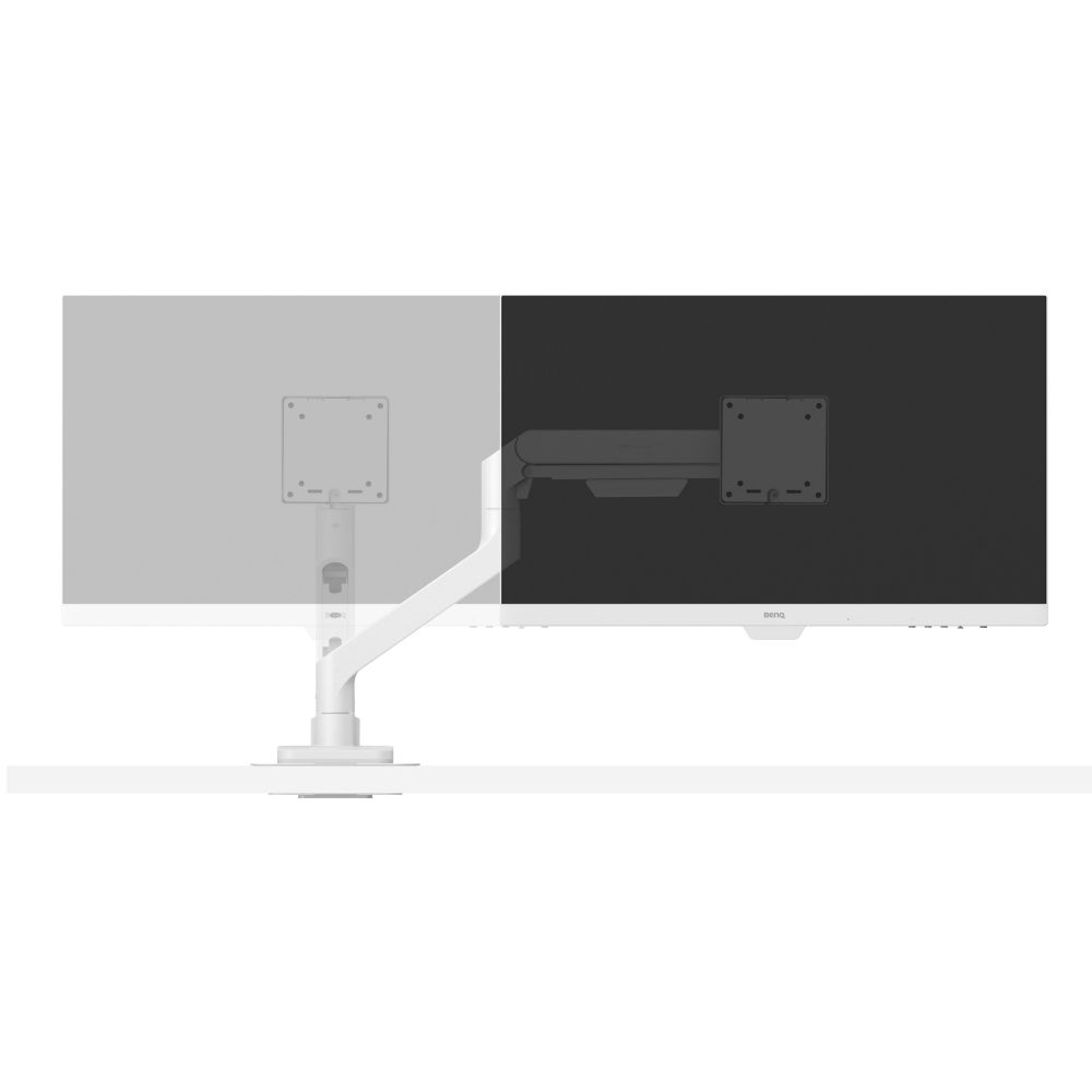 BenQ BSH02 Bras de moniteur ergonomique blanc OUTLET