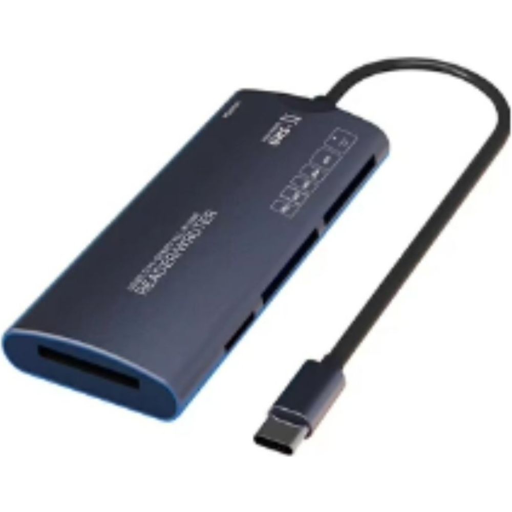 SMart Card reader 6 in 1 USB-C (XD / SD / TF / CF / MS / M2) 512G