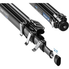 Leofoto AZ-204C+LH-25R Ultrakompaktes Stativ der Azure-Serie, halb silber