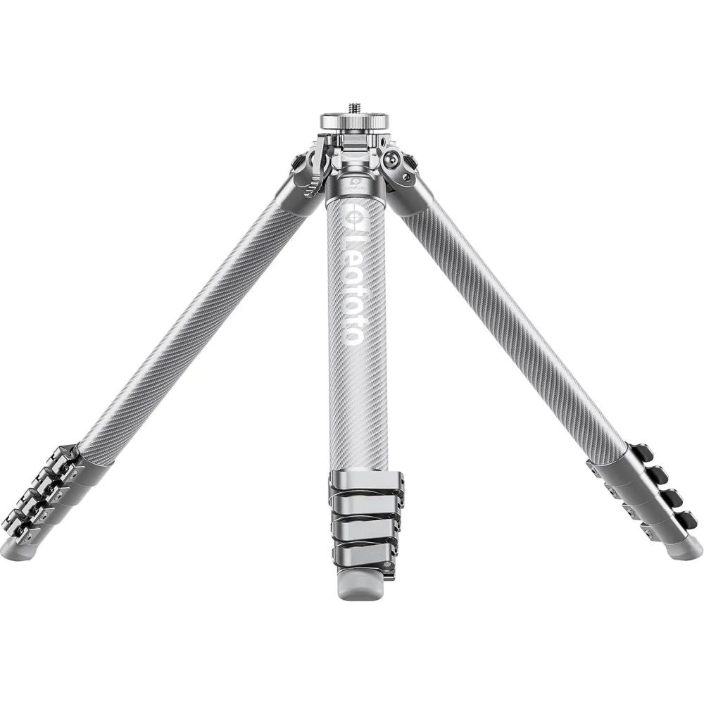 Leofoto AZ-204C+MBH-30 Ultrakompaktes Stativ der Azure-Serie, komplett silber