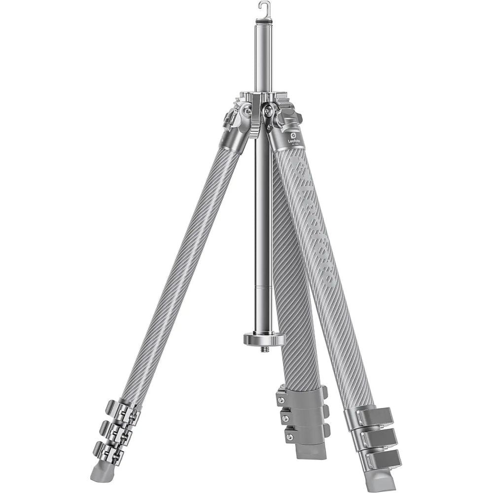 Leofoto AZ-204C+MBH-30 Ultrakompaktes Stativ der Azure-Serie, komplett silber