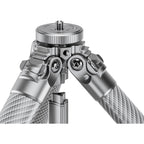 Leofoto AZ-204C+MBH-30 Ultrakompaktes Stativ der Azure-Serie, komplett silber