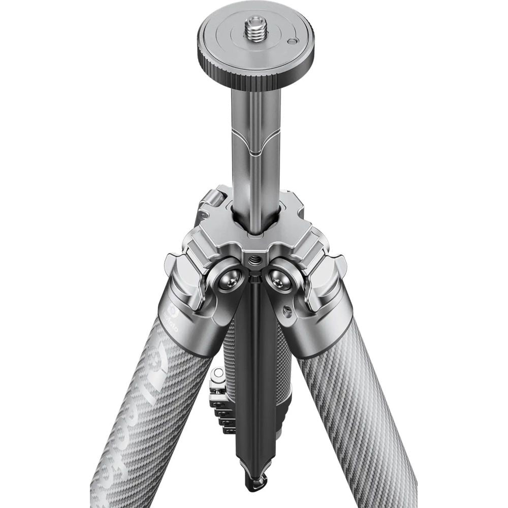 Leofoto AZ-235C+MBH-30 Ultrakompaktes Stativ der Azure-Serie, komplett silber