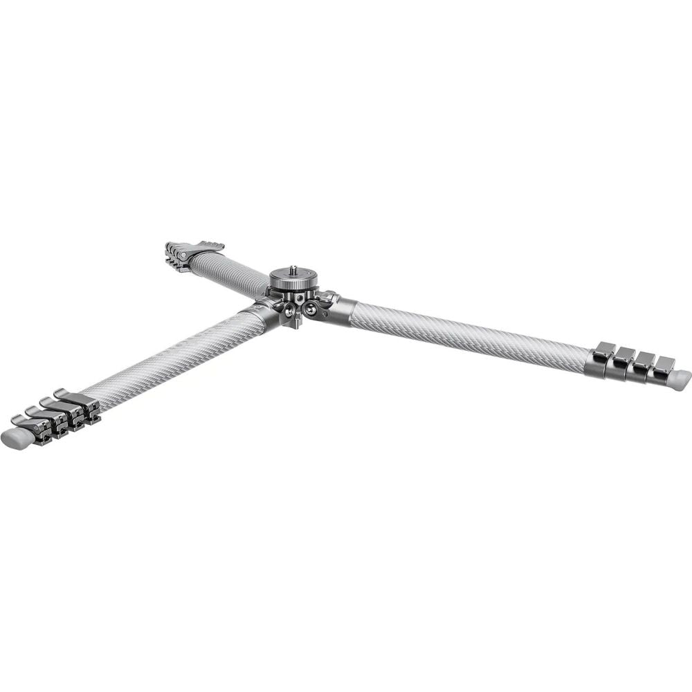Leofoto AZ-235C+MBH-30 Ultrakompaktes Stativ der Azure-Serie, komplett silber