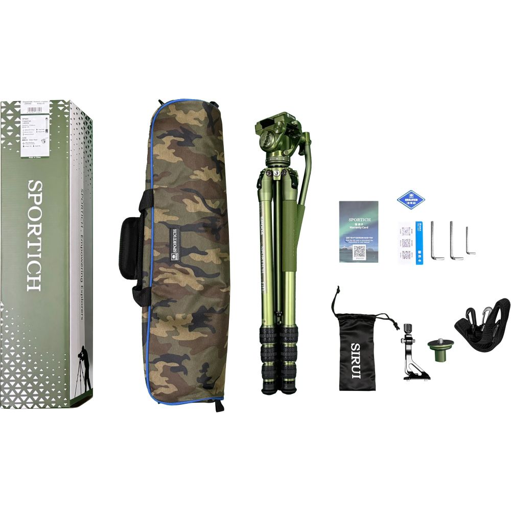 Sirui Sport-Stativ SP004+G5X Grün