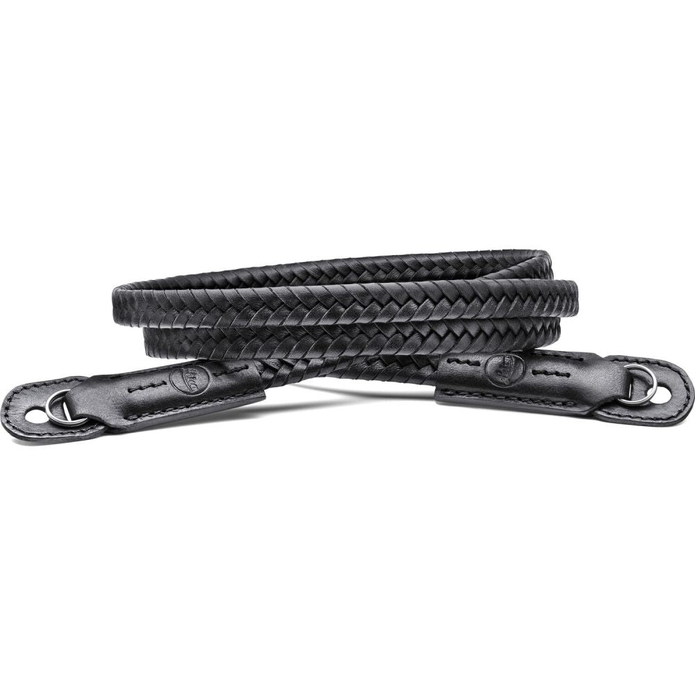 Leica 19695 Sangle de Transport, Cuir, Braided,Noir