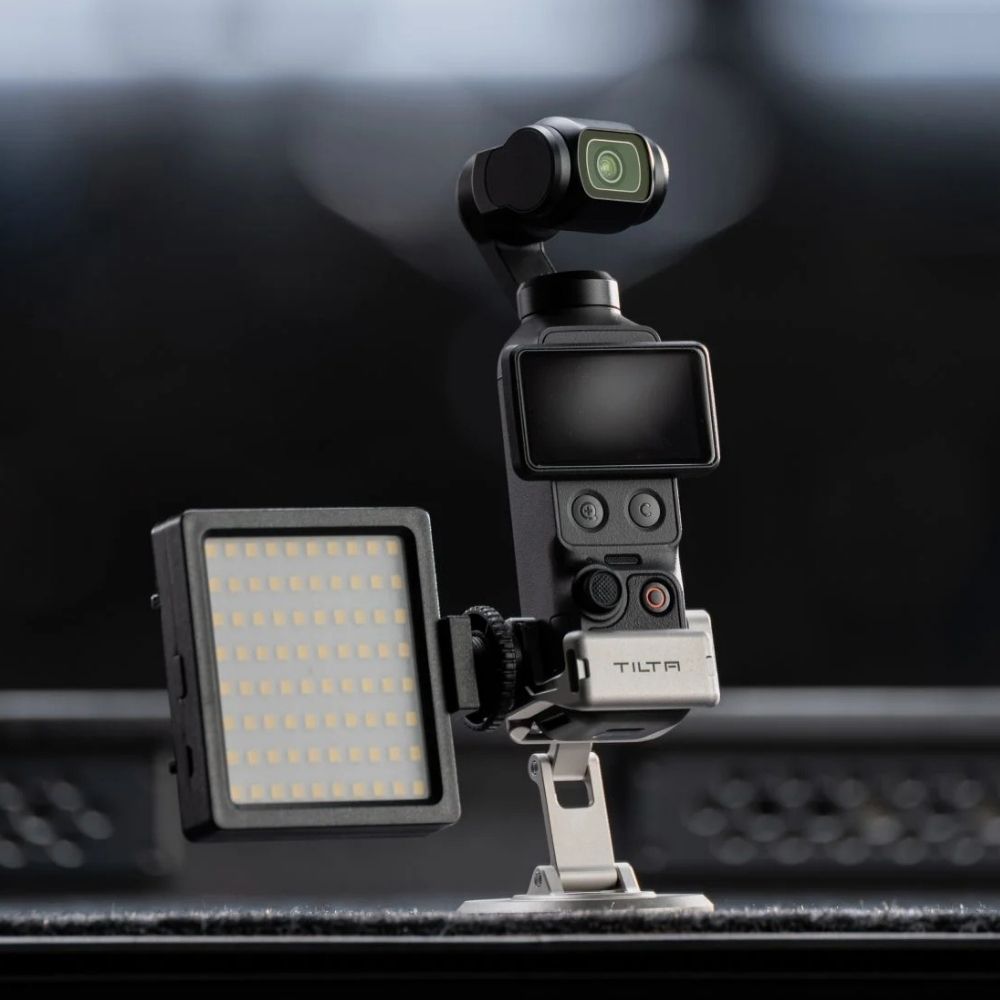 Magnetic Accessory Mounting Kit pour DJI Osmo Pocket 4 - Titanium Blanc