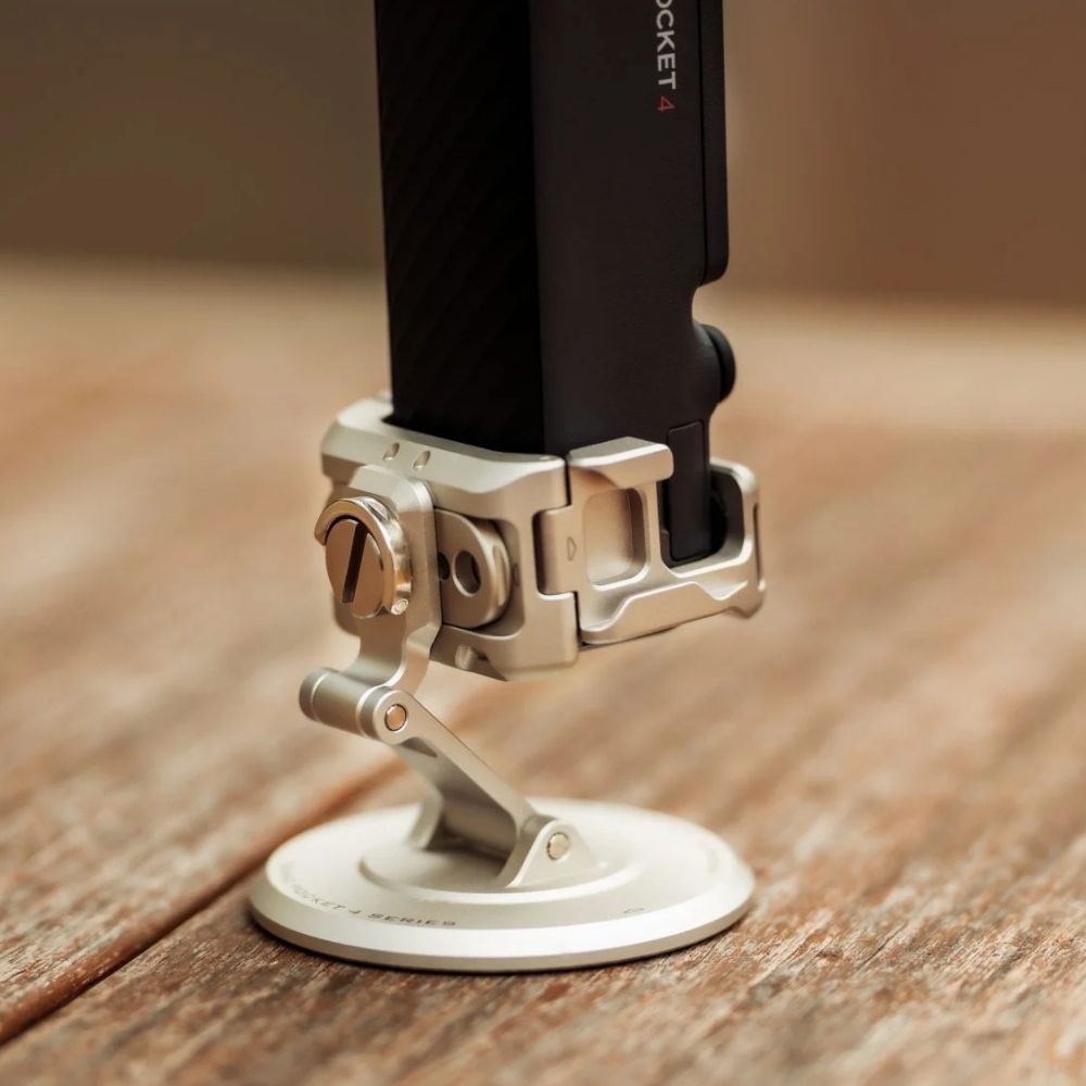 Magnetic Accessory Mounting Kit pour DJI Osmo Pocket 4 - Titanium Blanc