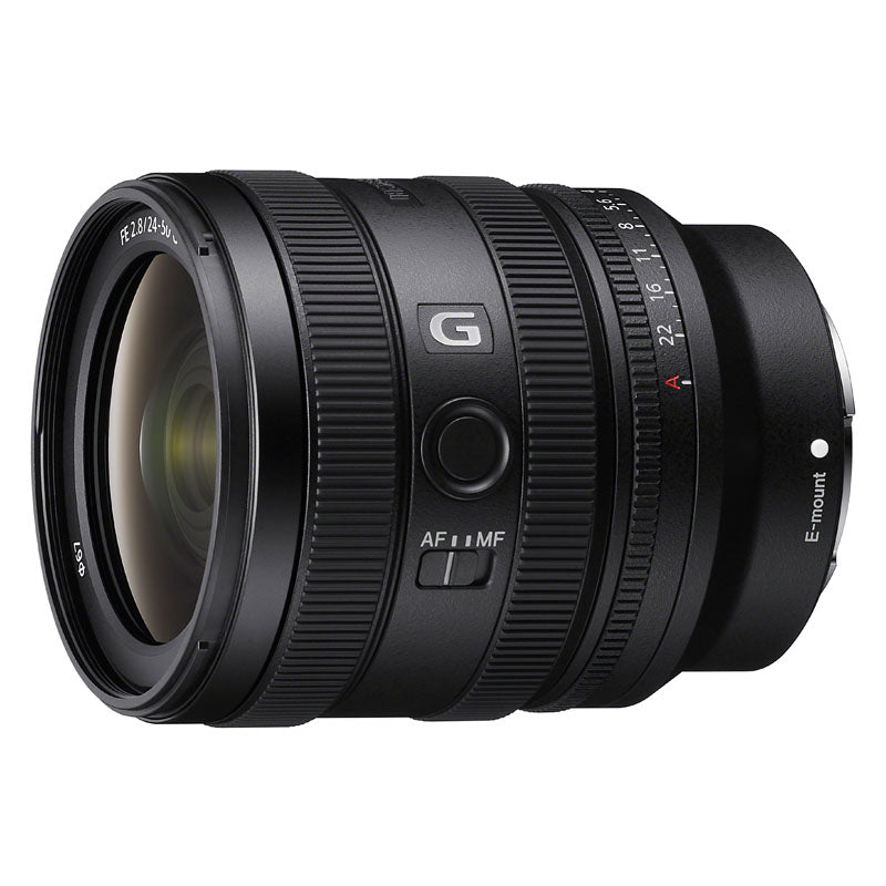 Sony A7C II black + 24-50mm f/2.8 + Joby Compact Advanced Tripod
