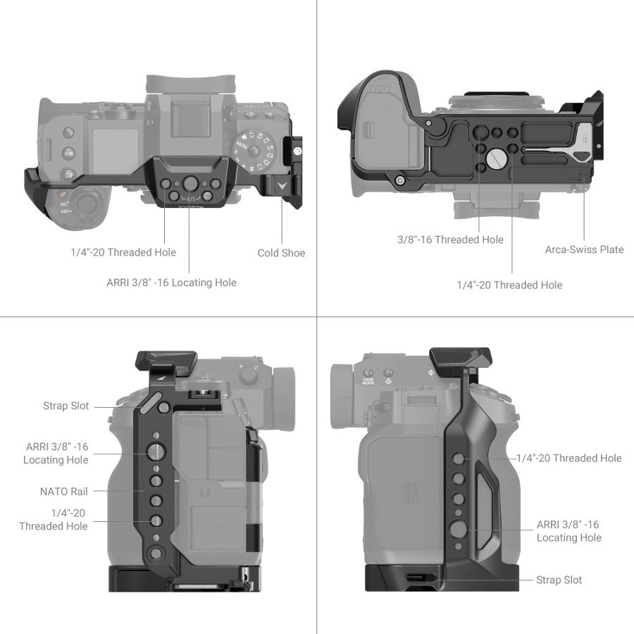SmallRig 3934C Cage pour FUJIFILM X-H2S