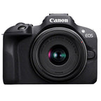 Canon EOS R100 + RF-S 18-45mm + Peak Design Cuff