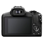 Canon EOS R100 + RF-S 18-45mm + Peak Design Cuff
