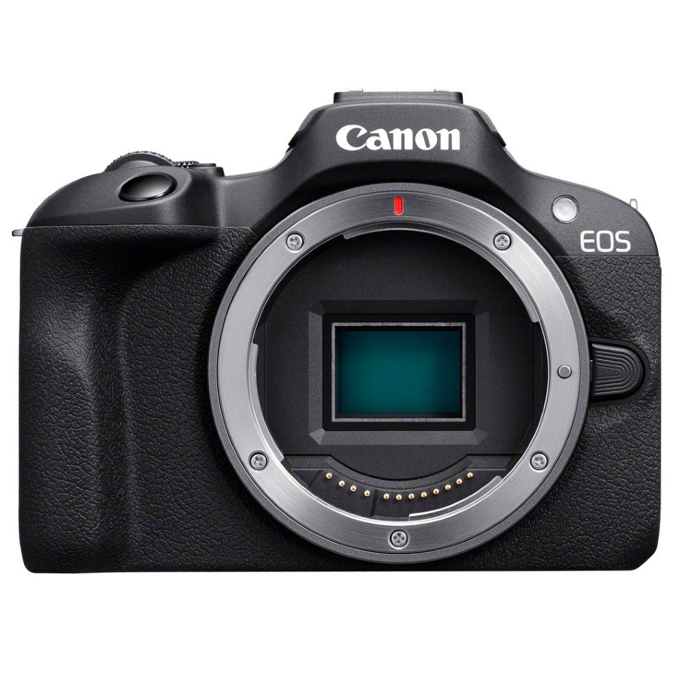 Canon EOS R100 + RF-S 18-45mm + Peak Design Cuff