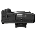 Canon EOS R100 + RF-S 18-45mm + Peak Design Cuff