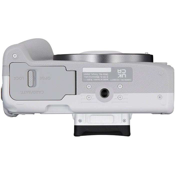 Canon EOS R50 weiß + RF-S 18-45mm + Peak Design Cuff