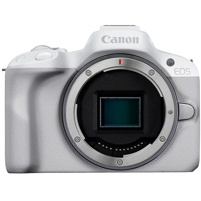 Canon EOS R50 weiß + RF-S 18-45mm + Peak Design Cuff