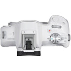 Canon EOS R50 weiß + RF-S 18-45mm + Peak Design Cuff