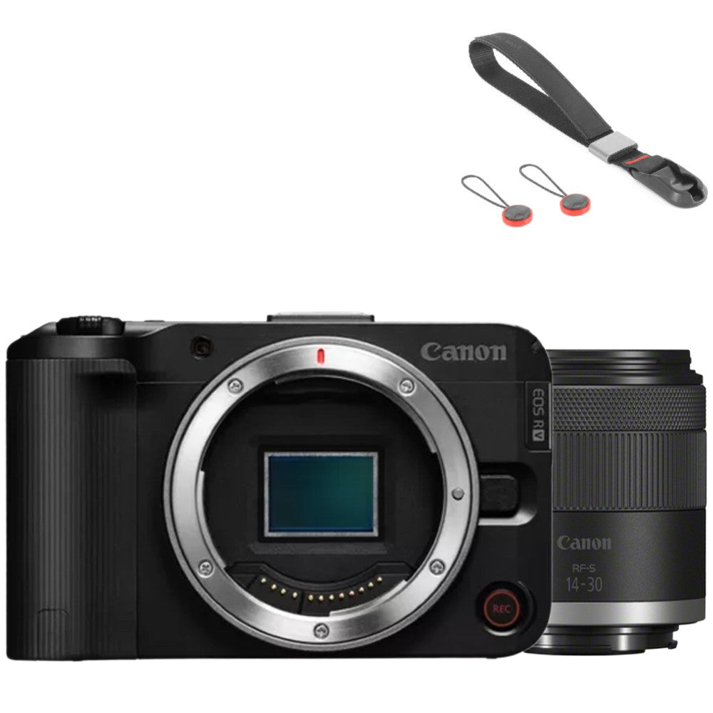 Canon EOS R50 V + RF-S 14-30mm + Peak Design Cuff