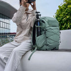 Leofoto Outdoor Series 25L Sac à dos avec grand insert, vert