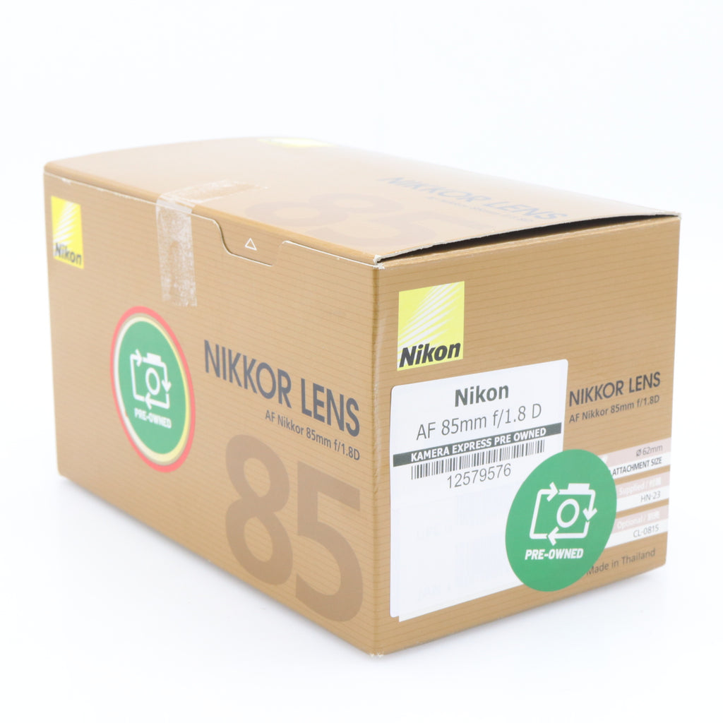 Nikon AF 85mm f/1.8 D used