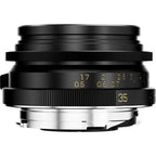 Thypoch Objectif Ksana 35mm f/2 ASPH. plein format avec pare-soleil Leica M, peinture noire