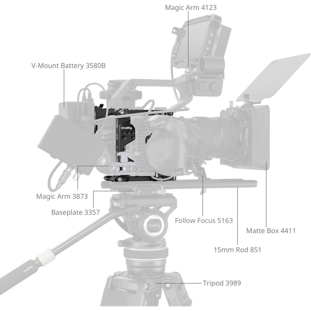 SmallRig 5801 Kit de cage pour Sony FX6