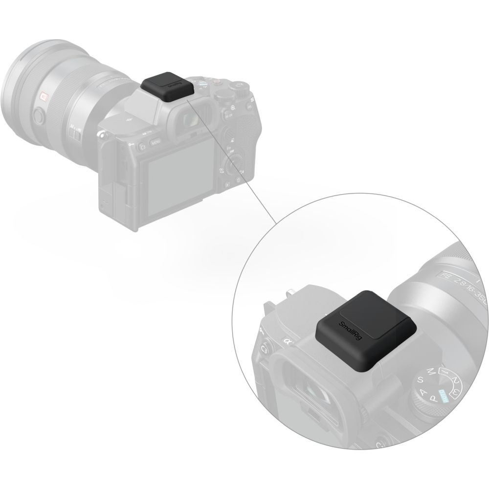 SmallRig 6247 Cache-griffe pour Sony (2 pièces, entièrement noir)