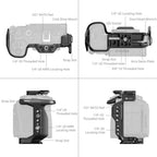 SmallRig 6381 Kit de cage à dégagement rapide « HawkLock » pour Canon EOS R6 V