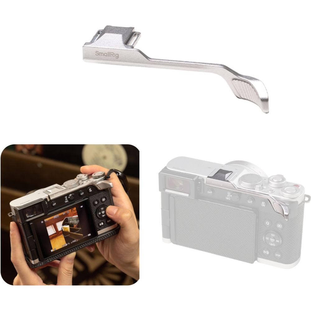 SmallRig 5703 Poignée pour Panasonic LUMIX L10, argent
