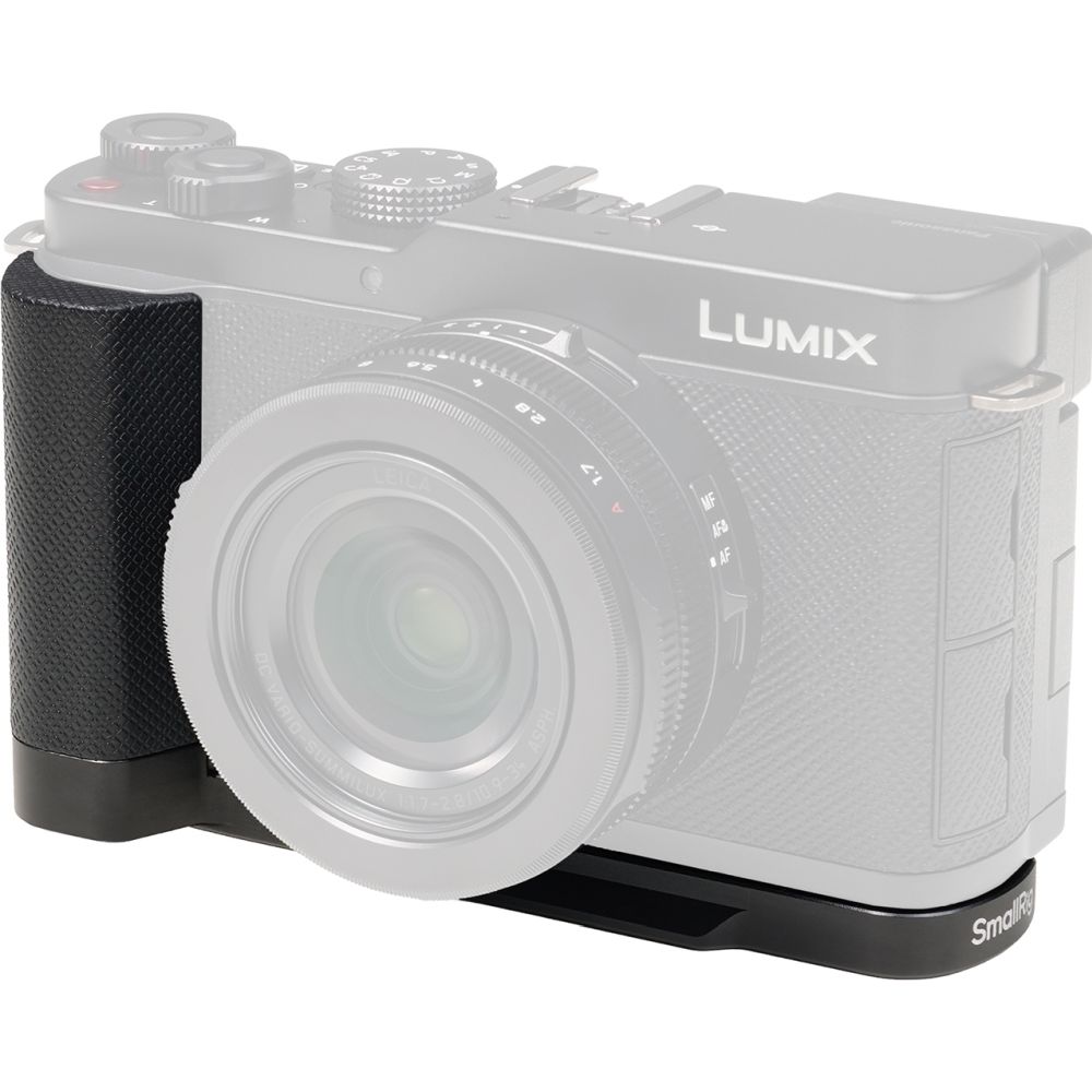 SmallRig 5700 L-förmiger Montageplattengriff für Panasonic LUMIX L10, schwarz