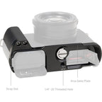 SmallRig 5700 L-förmiger Montageplattengriff für Panasonic LUMIX L10, schwarz