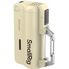 SmallRig 6089 Kit chargeur avec 2 Batteries 21700 de 5000 mAh, marron sable