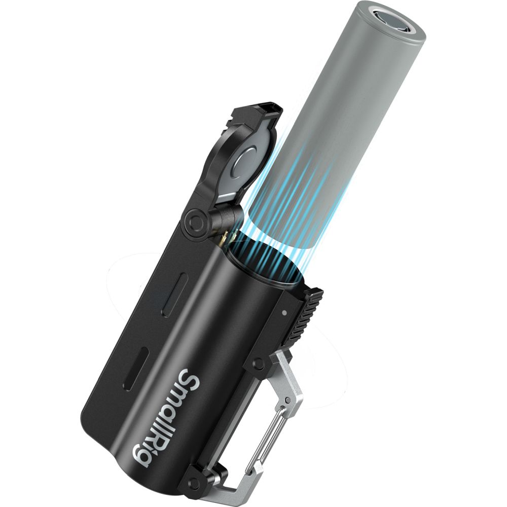 SmallRig 6090 Kit chargeur avec 1 batterie 21700 de 5000 mAh, noir