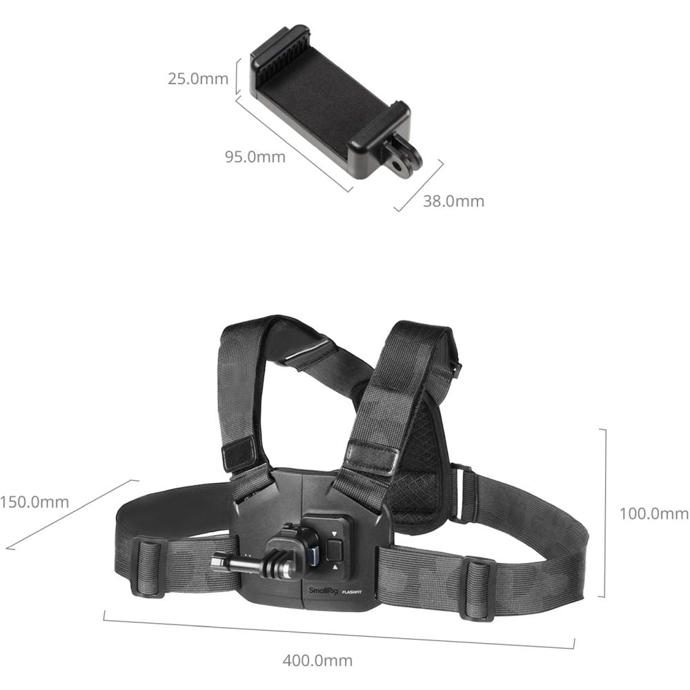 SmallRig 6308 Brusthalterung für Handys