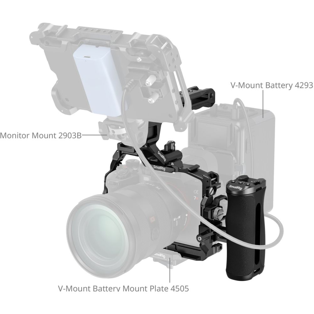 SmallRig 6704 Kit de cage avancée pour Sony Alpha 7R VI